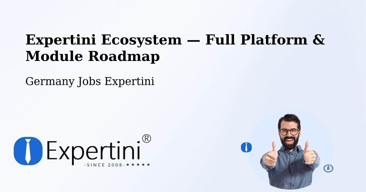 Expertini Ecosystem — Full Platform & Module Roadmap – Ottenstein